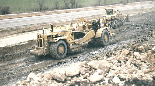 caterpillar 657 scraper